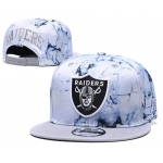 Raiders Team Logo Smoke Cream Adjustable Hat TX