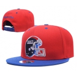 NFL New York Giants Team Logo Red Snapback Adjustable Hat GS56