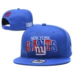 New York Giants Team Logo Royal 1925 Anniversary Adjustable Hat YD