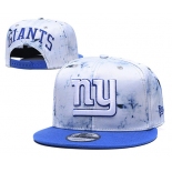 New York Giants Team Logo Smoke Royal Adjustable Hat TX