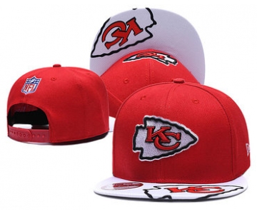 Chiefs Team Logo Red Adjustable Hat TX