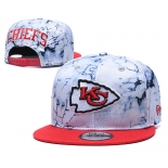 Chiefs Team Logo Smoke Red Adjustable Hat TX