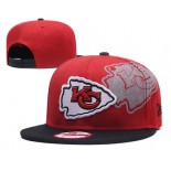 NFL Kansas Chiefs Team Logo Red Adjustable Hat