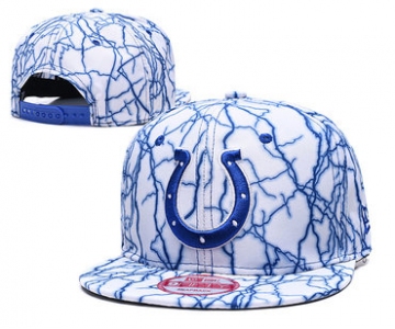Colts Team Logo White Adjustable Hat TX