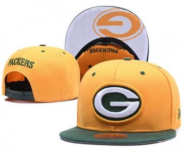 NFL Green Bay Packers Team Logo Snapback Adjustable Hat LT16