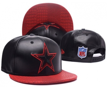 Cowboys Team Logo Black Adjustable Hat GS2
