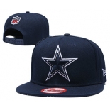 Cowboys Team Logo Navy Adjustable Hat GS