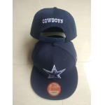Cowboys Team Logo Navy Adjustable Hat LT