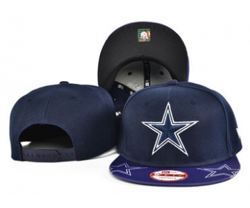 Cowboys Team Logo Navy Adjustable Hat SF