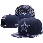 NFL Dallas Cowboys Black Snapback Adjustable hat -909