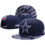 NFL Dallas Cowboys Black Snapback Adjustable hat -909