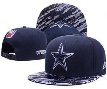 NFL Dallas Cowboys Black Snapback Adjustable hat -909