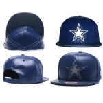 NFL Dallas Cowboys Fresh Logo Blue Reflective Adjustable Hat