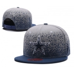 NFL Dallas Cowboys Team Logo Gray Snapback Adjustable Hat L21