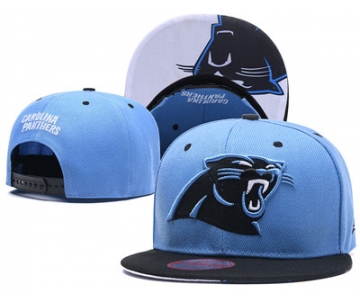 NFL Carolina Panthers Team Logo Snapback Adjustable Hat L65