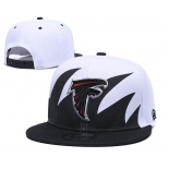 Falcons Team Logo Black White Adjustable Hat