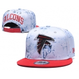 Falcons Team Logo Smoke Red Adjustable Hat TX