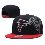 NFL Atlanta Falcons Team Logo Black Adjustable Hat