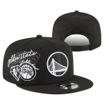 Golden State Warriors Stitched Snapback 75th Anniversary Hats 020