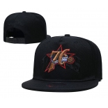 2021 NBA Philadelphia 76ers Hat TX326