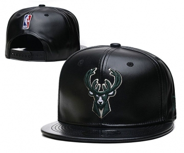 2021 NBA Milwaukee Bucks Hat TX4271