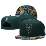 2021 NBA Milwaukee Bucks Hat TX427