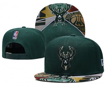 2021 NBA Milwaukee Bucks Hat TX427