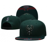Milwaukee Bucks Stitched Snapback Hats 0016