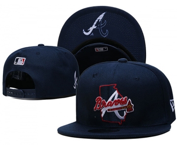 Atlanta Braves Stitched Snapback Hats 009