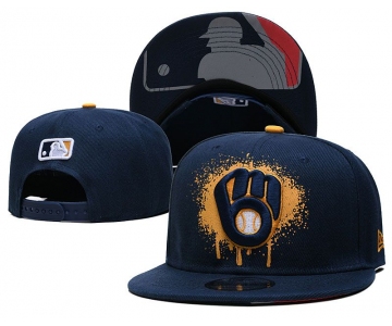 2021 MLB Milwaukee Brewers Hat GSMY 0725
