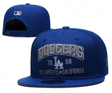 Los Angeles Dodgers Stitched Snapback Hats 047