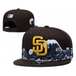 San Diego Padres Stitched Snapback Hats 002