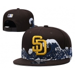 San Diego Padres Stitched Snapback Hats 002