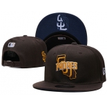 San Diego Padres Stitched Snapback Hats 003