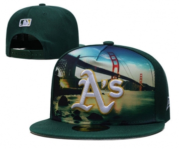 Oakland Athletics Stitched Snapback Hats 013