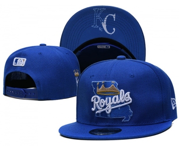 Kansas City Royals Stitched Snapback Hats 011