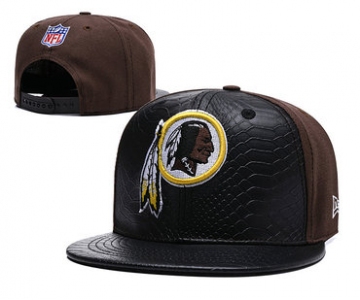 NFL Washington Redskins Team Logo Red Silver Adjustable Hat YD