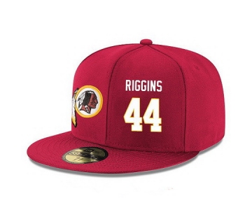 Washington Redskins #44 John Riggins Snapback Cap NFL Player Red with White Number Stitched Hat