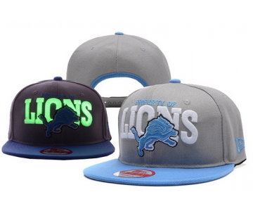 Detroit Lions Snapbacks YD015