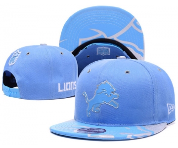 Detroit Lions Stitched Snapback Hats 025