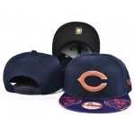 Bears Team Logo Navy Adjustable Hat SF