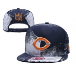 Bears Team Logo Navy White Adjustable Hat YD