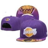 Los Angeles Lakers Snapback Ajustable Cap Hat YD 20-04-07-06