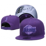 Los Angeles Lakers Snapback Ajustable Cap Hat YD 20-04-07-17