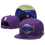 Los Angeles Lakers Snapback Ajustable Cap Hat YD 20-04-07-18