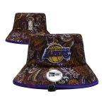 Los Angeles Lakers Stitched Bucket Hats 054