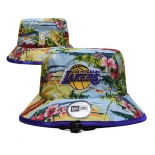 Los Angeles Lakers Stitched Bucket Hats 055