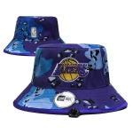 Los Angeles Lakers Stitched Bucket Hats 056