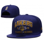 Los Angeles Lakers Stitched Bucket Hats 063