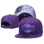 Los Angeles Lakers Stitched Snapback Hats 048